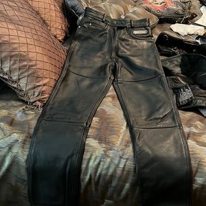 Leather pants